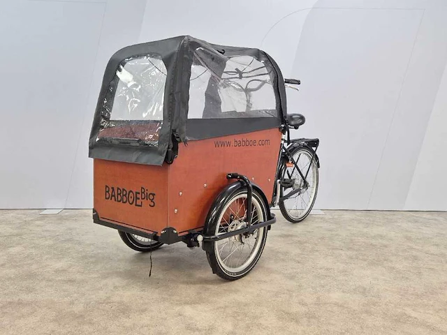 Babboe - bakfiets - big family + regenhuif - bakfiets - afbeelding 3 van  9