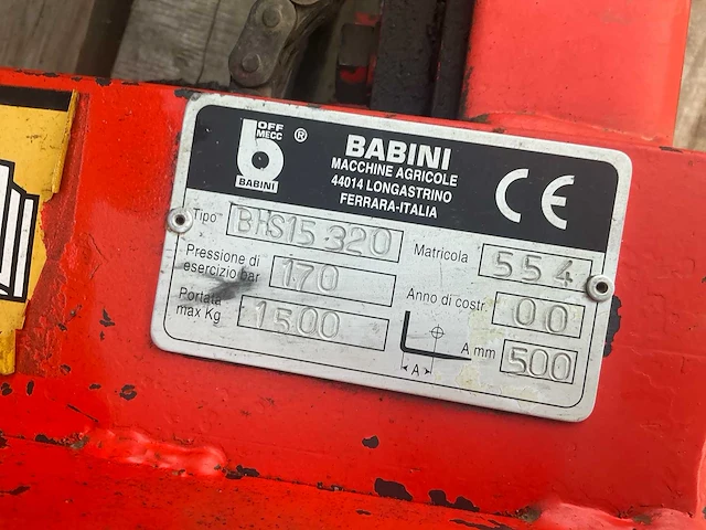Babini bhs15.320 hefmast - afbeelding 10 van  11