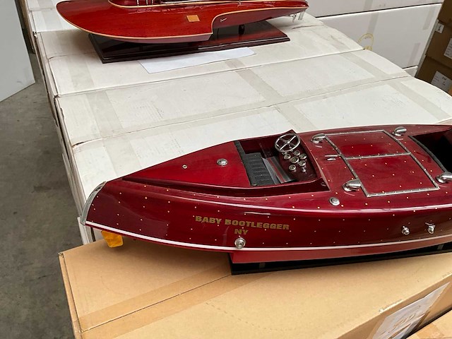 Baby bootlegger decoratie speedboot - afbeelding 3 van  3