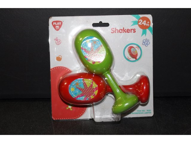 Baby rammelaar sambaballen 1 set 1x in kr a2 - afbeelding 2 van  3