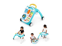 Baby walker 4 in 1 musical mix n roll baby einstein blauw - afbeelding 1 van  4