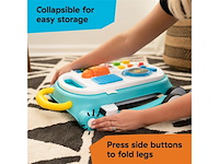 Baby walker 4 in 1 musical mix n roll baby einstein blauw - afbeelding 4 van  4