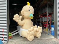 Baby xxl 300cm opblaasbaar - afbeelding 4 van  10