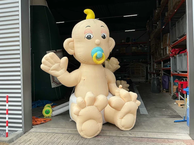 Baby xxl 300cm opblaasbaar - afbeelding 5 van  10