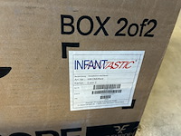 Babycommode met 3 grote laden en compartiment infantastic, wit - afbeelding 6 van  6