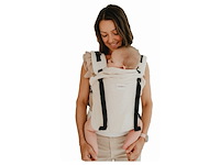 Babylonia baby tricot-click draagzak almond melange - afbeelding 1 van  1