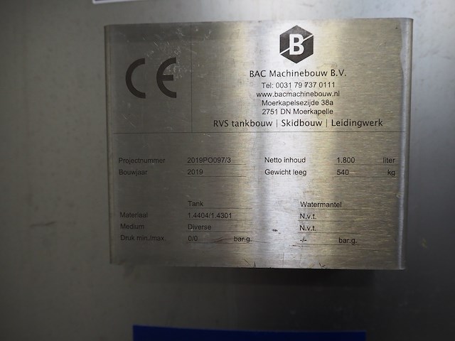 Bac machinebouw b.v. - afbeelding 7 van  7