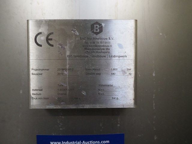 Bac machinebouw b.v. - afbeelding 9 van  9