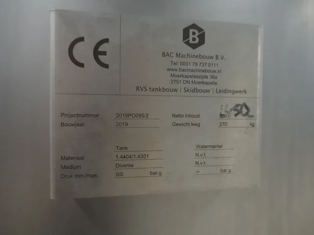 Bac machinebouw b.v. - afbeelding 9 van  9