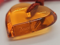 Baccarat (rouge) hart pendant collier - inclusief doos - afbeelding 4 van  9