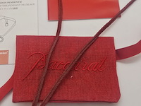 Baccarat (rouge) hart pendant collier - inclusief doos - afbeelding 5 van  9