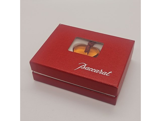 Baccarat (rouge) hart pendant collier - inclusief doos - afbeelding 9 van  9