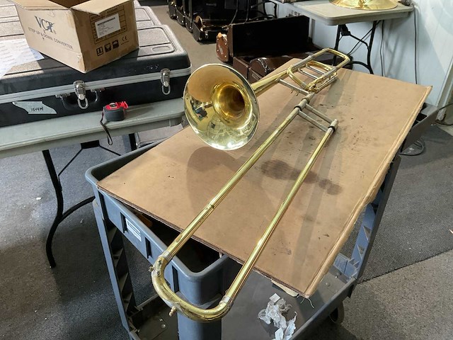 Bach stradivarius model 42 trombone - afbeelding 1 van  9
