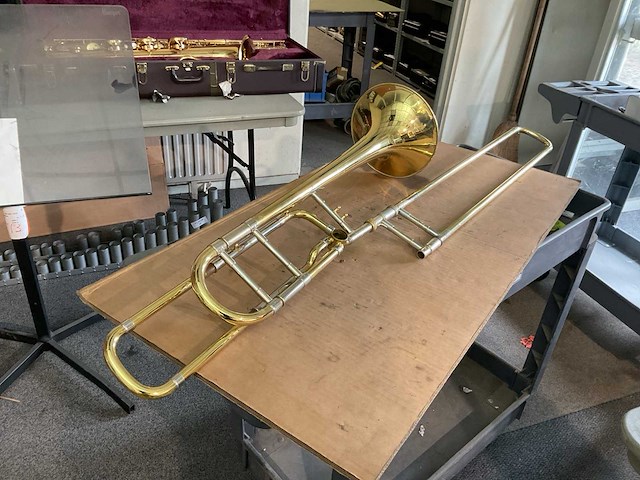 Bach stradivarius model 42 trombone - afbeelding 3 van  9