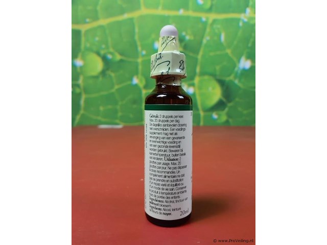 Bach voedingssupplementen, diverse soorten o.a. bloemenremedy original flower essences, wild oat & white chesnut - afbeelding 2 van  33