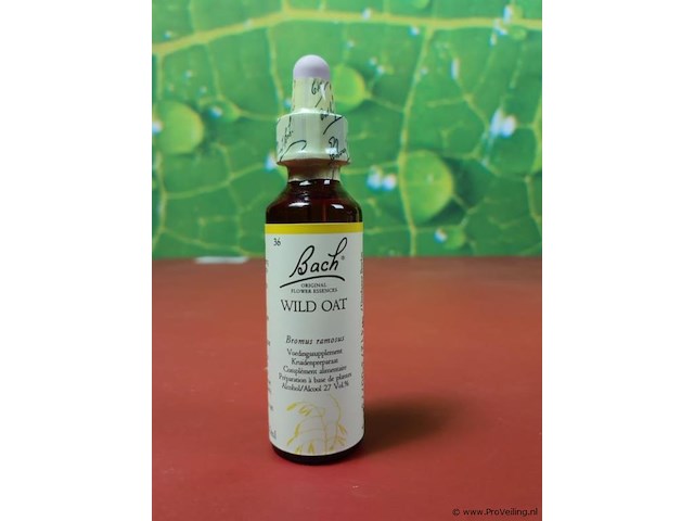 Bach voedingssupplementen, diverse soorten o.a. bloemenremedy original flower essences, wild oat & white chesnut - afbeelding 9 van  33