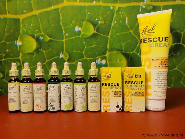 Bach voedingssupplementen, diverse soorten o.a. bloemenremedy original flower essences, wild oat & white chesnut - afbeelding 1 van  33