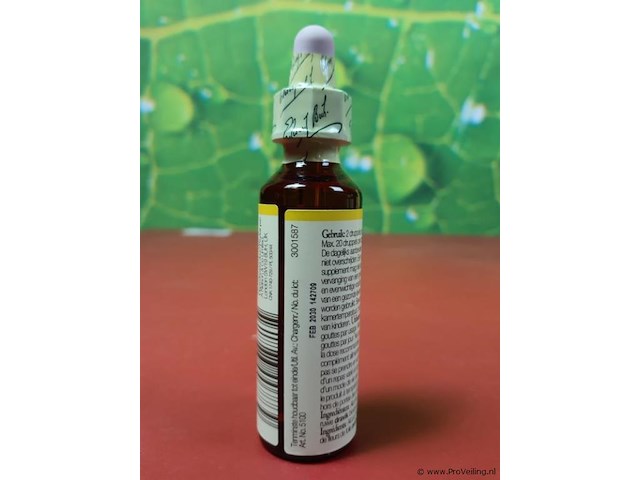 Bach voedingssupplementen, diverse soorten o.a. bloemenremedy original flower essences, wild oat & white chesnut - afbeelding 13 van  33