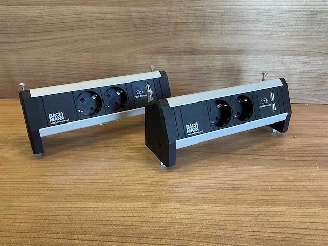 Bachmann desk stekkerdoos (2x) - afbeelding 1 van  4
