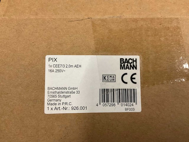 Bachmann pix inbouwstopcontacten (2x) - afbeelding 3 van  3
