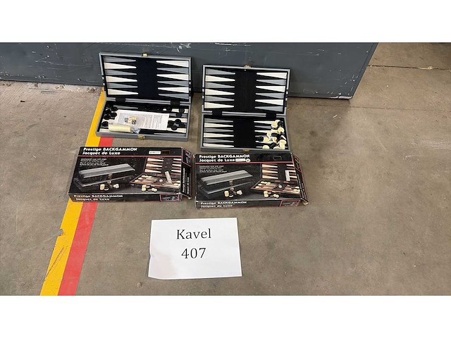 Back gammon (2x) - afbeelding 1 van  1