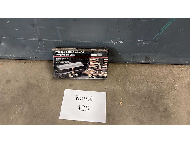 Back gammon set - afbeelding 1 van  2