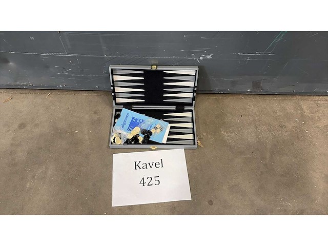 Back gammon set - afbeelding 2 van  2