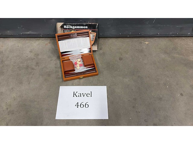 Back gammon - afbeelding 1 van  1