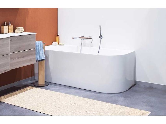 Back to wall bad isla (links) - 180x80cm - ligbad - afbeelding 1 van  2
