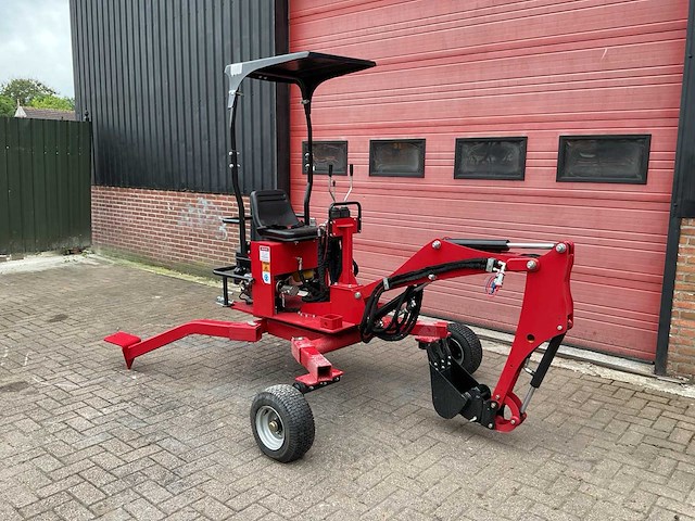 Backhoe ate minigraafmachine - afbeelding 6 van  26
