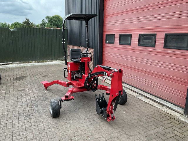 Backhoe ate minigraafmachine - afbeelding 7 van  26