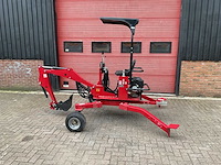 Backhoe ate minigraafmachine - afbeelding 1 van  26