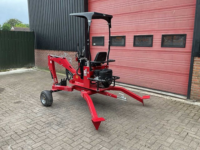 Backhoe ate minigraafmachine - afbeelding 10 van  26