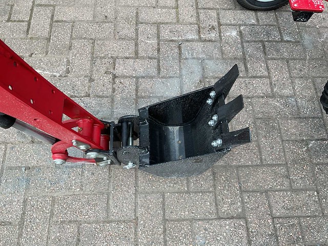 Backhoe ate minigraafmachine - afbeelding 23 van  26