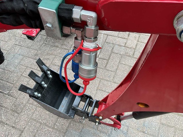 Backhoe ate minigraafmachine - afbeelding 26 van  26
