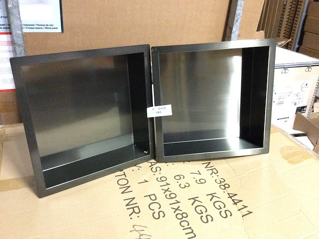 Bad- of douche nis (2x) - afbeelding 1 van  1