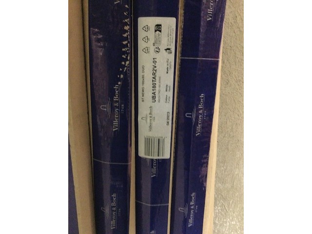 Bad 180x80 cm villeroy & boch, newo, wit alpine - afbeelding 2 van  3