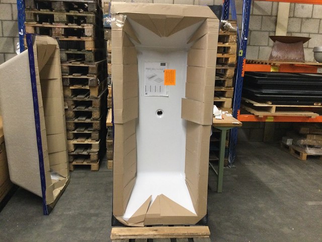 Bad 180x80 cm villeroy & boch, newo, wit alpine - afbeelding 1 van  3