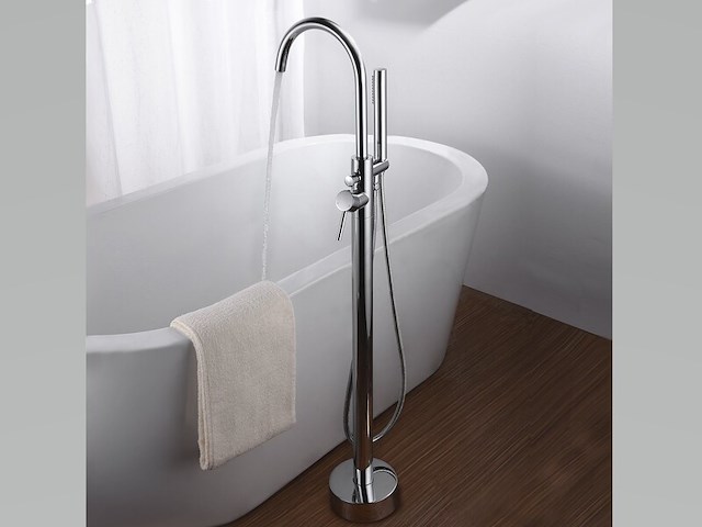 Bad kraan vonato, clovaro, zilverkleurig - afbeelding 3 van  7