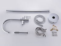 Bad kraan vonato, clovaro, zilverkleurig - afbeelding 6 van  7