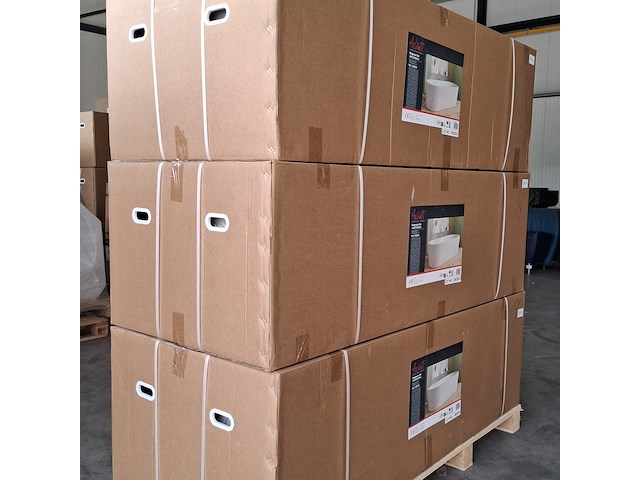 Bad monoblock / vrijstaand, allibert, ancoletti ilot, wit - afbeelding 3 van  3