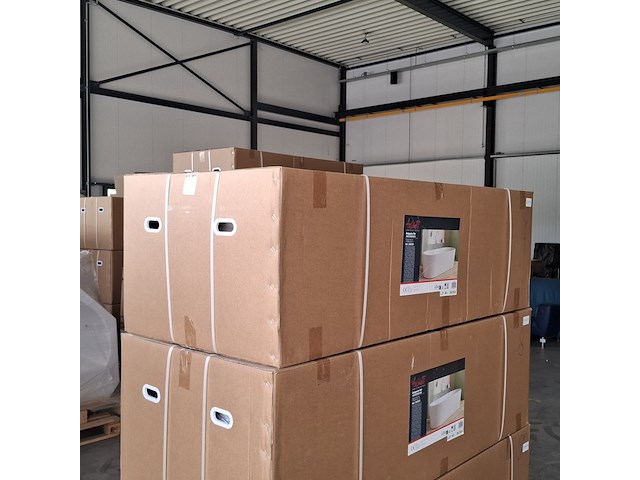 Bad monoblock / vrijstaand, allibert, ancoletti ilot, wit - afbeelding 3 van  3