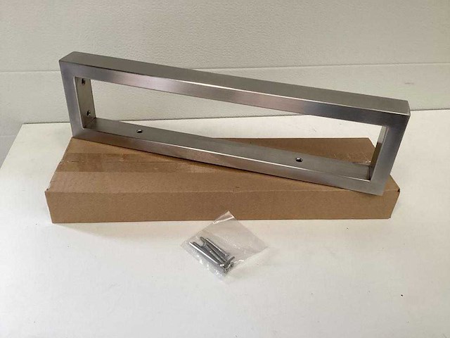 Badaccessoire handdoekrek rvs (2x) - afbeelding 1 van  2