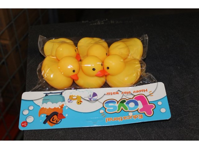 Badeendjes set van 6 stuks 1 set in ds 2 - afbeelding 1 van  3