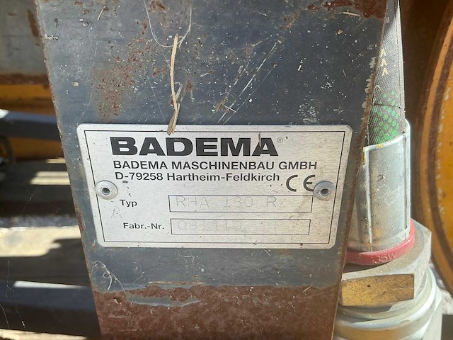 Badema rha 180-r kantenhark - afbeelding 7 van  7