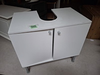 Badkamer kastje voor onder de wasbak - afbeelding 2 van  3