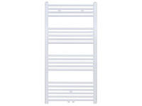 Badkamer radiator 120x50 cm, belrad, bw1200500, wit - afbeelding 1 van  3