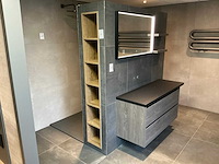 Badkamerinbouwkast (2x) - afbeelding 1 van  2