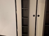 Badkamerkast elise, maatwerk, dark grey