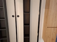 Badkamerkast elise, maatwerk, dark oak